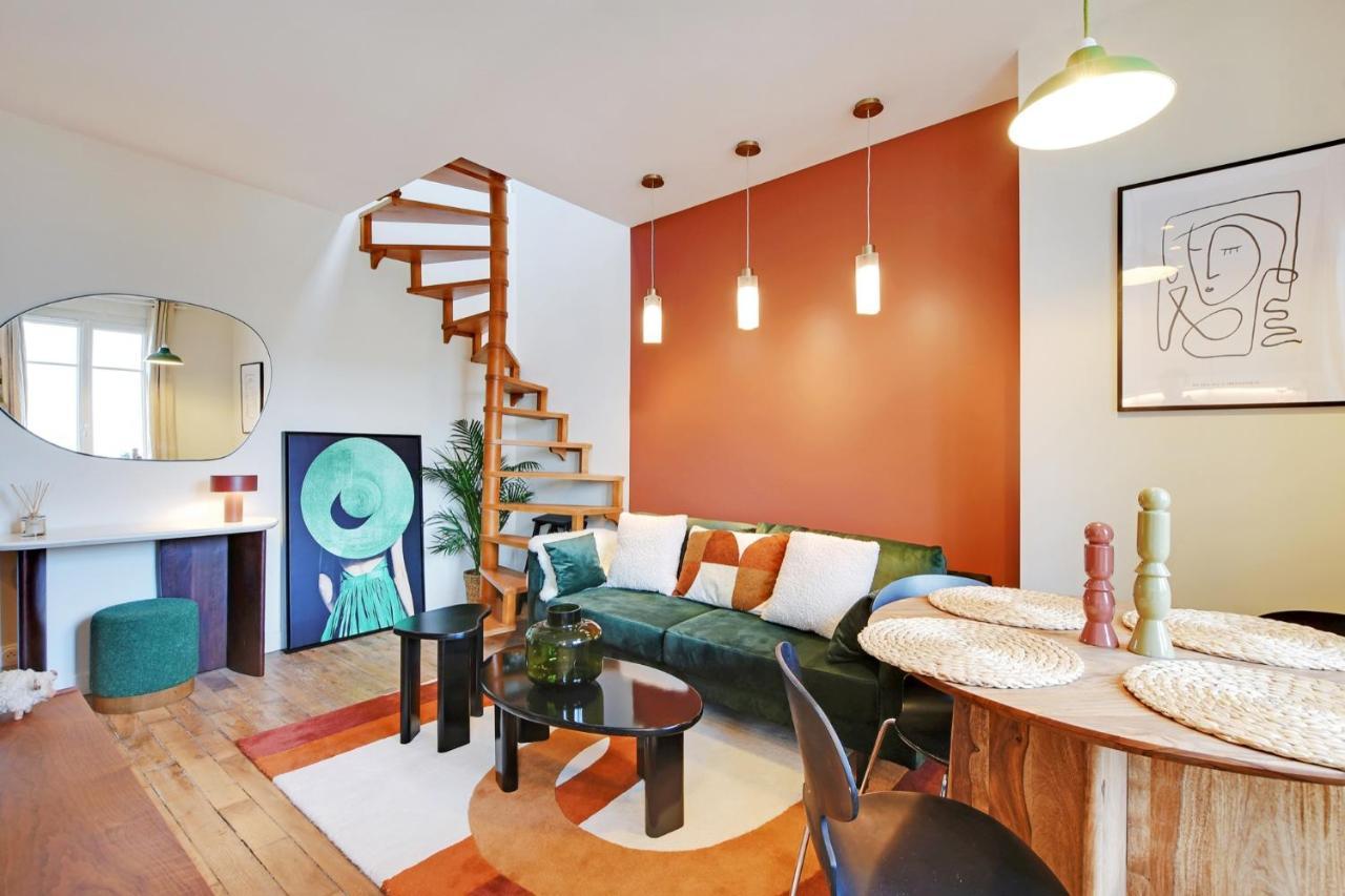 Luxury Duplex Leilighet Boulogne-Billancourt Eksteriør bilde